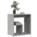 vidaXL Beistelltische 2 Stk. Betongrau 50x30x50 cm Holzwerkstoff