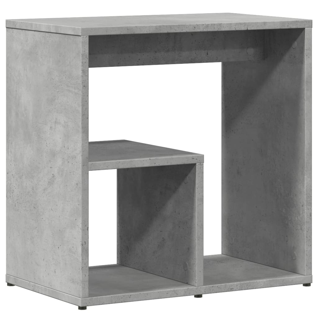 vidaXL Beistelltische 2 Stk. Betongrau 50x30x50 cm Holzwerkstoff