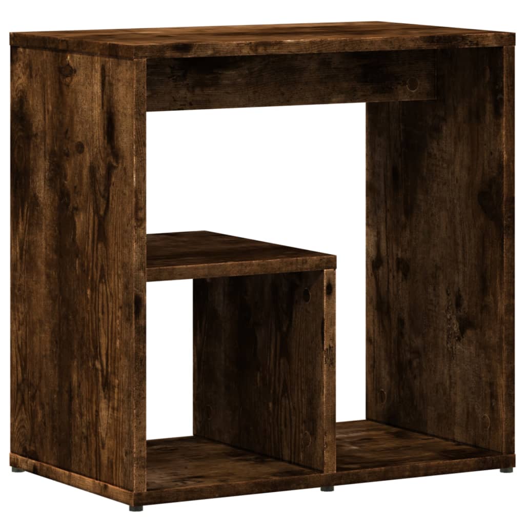 vidaXL Beistelltische 2 Stk. Räuchereiche 50x30x50 cm Holzwerkstoff