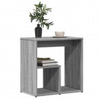 vidaXL Beistelltische 2 Stk. Grau Sonoma 50x30x50 cm Holzwerkstoff