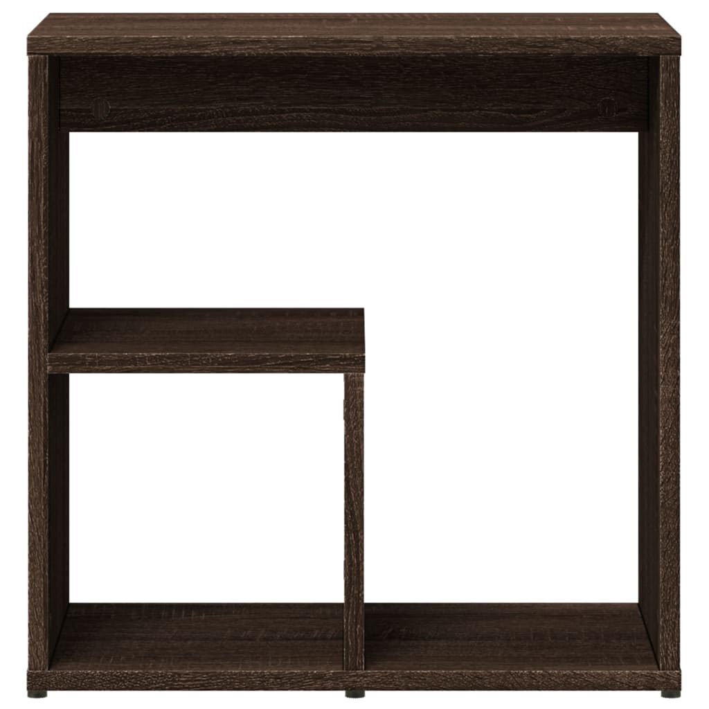 vidaXL Beistelltische 2 Stk. Braun Eiche 50x30x50 cm Holzwerkstoff