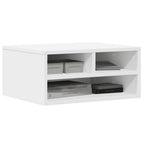 vidaXL Druckerständer Weiß 49x40x22,5 cm Holzwerkstoff