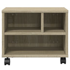 vidaXL Druckerständer mit Rollen Sonoma-Eiche 41x32x34,5 cm