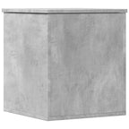 vidaXL Truhe Betongrau 40x42x46 cm Holzwerkstoff