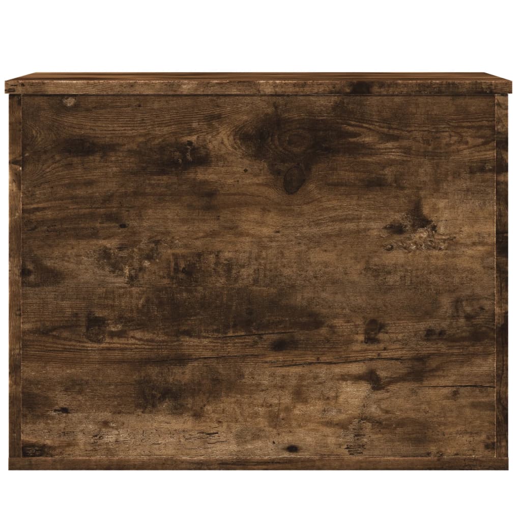 vidaXL Truhe Räuchereiche 60x42x46 cm Holzwerkstoff