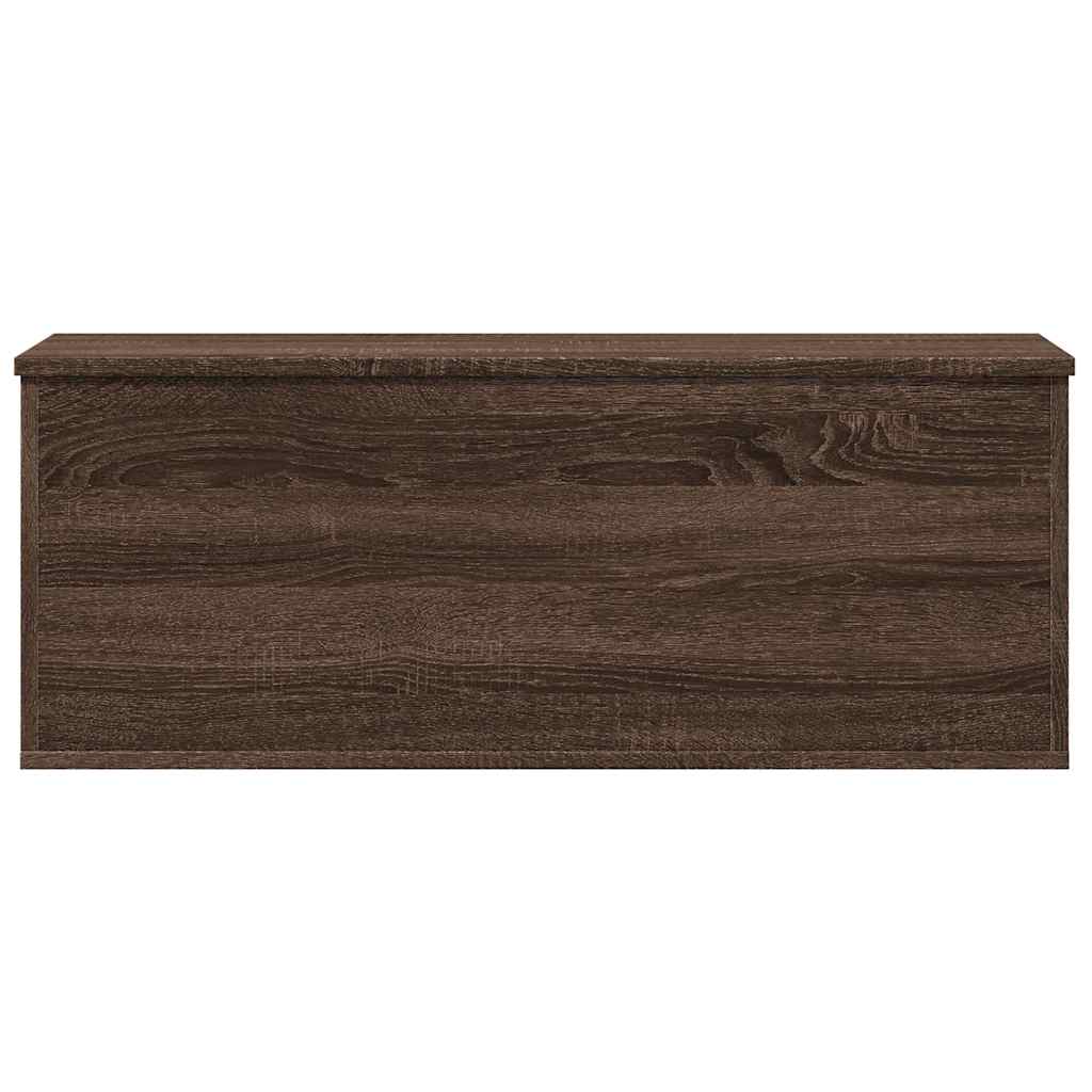 vidaXL Truhe Braun Eichen-Optik 90x35x35 cm Holzwerkstoff