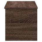 vidaXL Truhe Braun Eichen-Optik 90x35x35 cm Holzwerkstoff