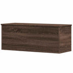 vidaXL Truhe Braun Eichen-Optik 90x35x35 cm Holzwerkstoff