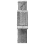 vidaXL Wandregal Grau Sonoma 104,5x10x43 cm Holzwerkstoff