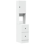 vidaXL Küchenschrank Weiß 35x50x180 cm Holzwerkstoff
