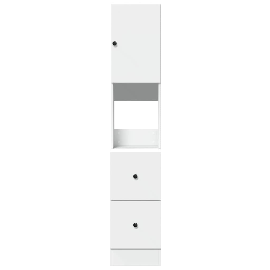 vidaXL Küchenschrank Weiß 35x50x180 cm Holzwerkstoff