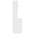 vidaXL Küchenschrank Weiß 35x50x180 cm Holzwerkstoff
