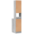 vidaXL Küchenschrank Grau Sonoma 35x50x180 cm Holzwerkstoff