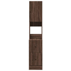 vidaXL Küchenschrank Braun Eichen-Optik 35x50x180 cm Holzwerkstoff