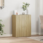 vidaXL Aktenschrank Sonoma-Eiche 60x32x77,5 cm Holzwerkstoff