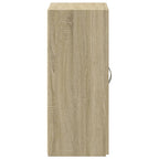 vidaXL Aktenschrank Sonoma-Eiche 60x32x77,5 cm Holzwerkstoff