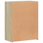 vidaXL Aktenschrank Sonoma-Eiche 60x32x77,5 cm Holzwerkstoff