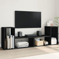 vidaXL TV-Schränke 2 Stk. Weiß 75x30x50 cm Holzwerkstoff