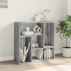 vidaXL TV-Schränke 2 Stk. Betongrau 75x30x50 cm Holzwerkstoff