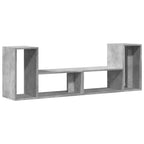 vidaXL TV-Schränke 2 Stk. Betongrau 75x30x50 cm Holzwerkstoff
