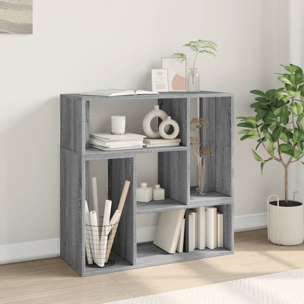 vidaXL TV-Schränke 2 Stk. Grau Sonoma 75x30x50 cm Holzwerkstoff