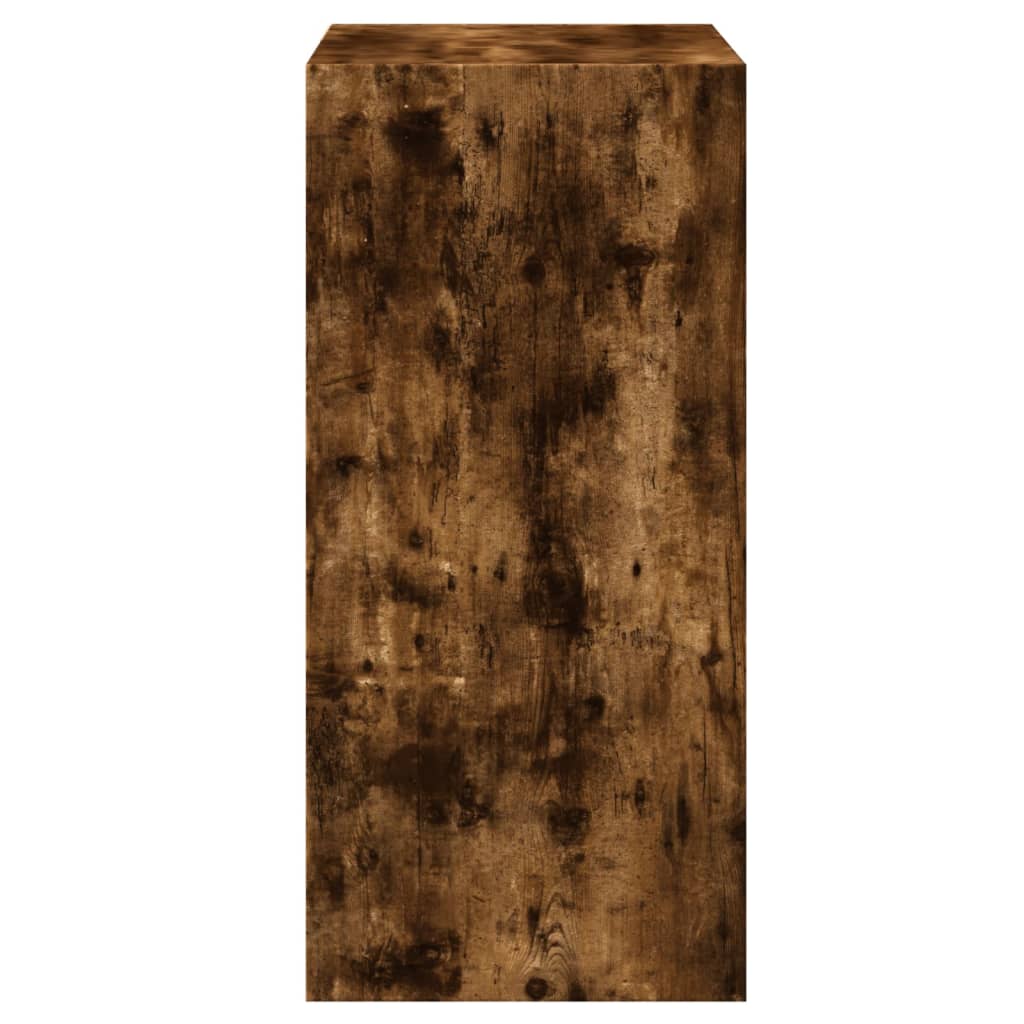 vidaXL Kleiderschrank Räuchereiche 77x48x102 cm Holzwerkstoff