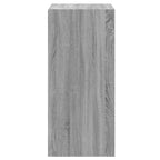 vidaXL Kleiderschrank Grau Sonoma 77x48x102 cm Holzwerkstoff