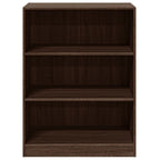 vidaXL Kleiderschrank Braun Eichen-Optik 77x48x102 cm Holzwerkstoff
