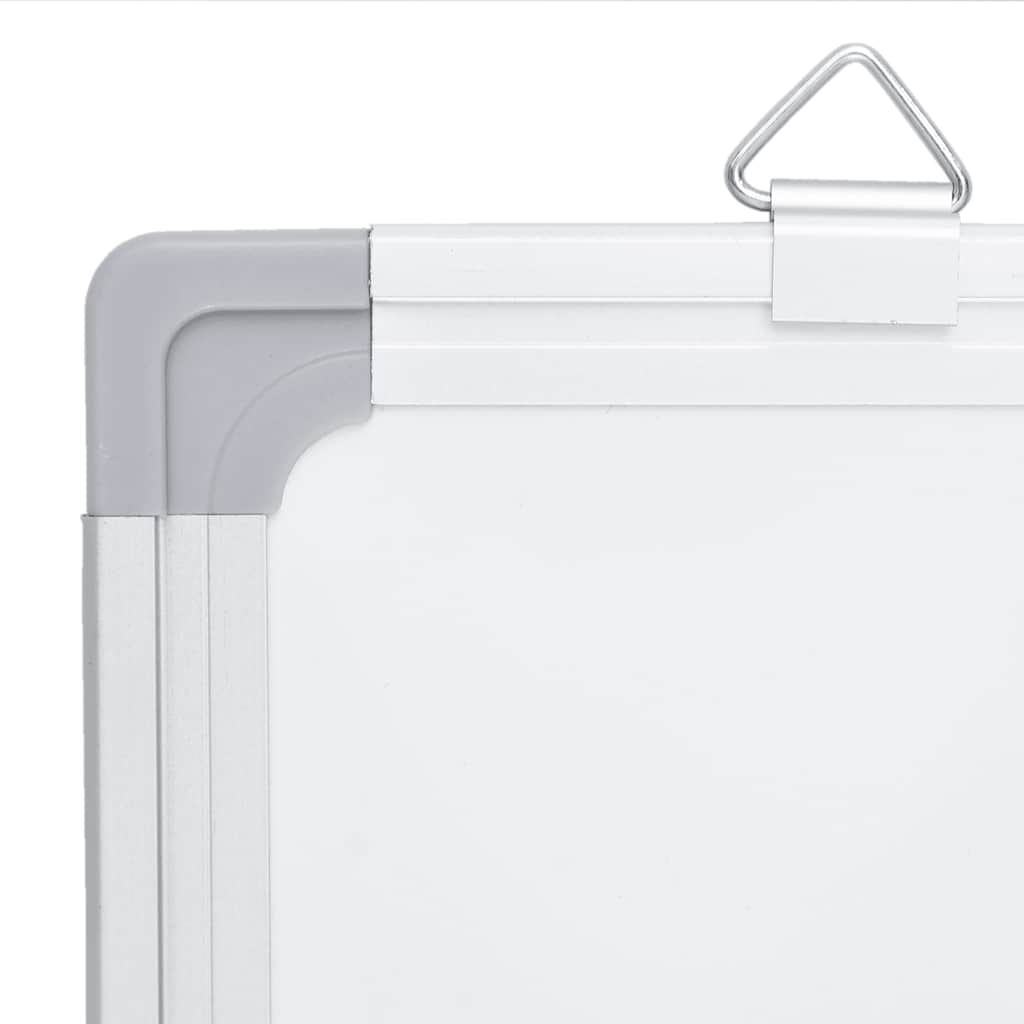 vidaXL Magnetisches Whiteboard Klappbar 80x80x1,7 cm Aluminium