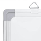 vidaXL Magnetisches Whiteboard Klappbar 80x80x1,7 cm Aluminium