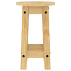 vidaXL Barhocker 2 Stk. Massivholz Kiefer