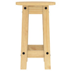vidaXL Barhocker 2 Stk. Massivholz Kiefer