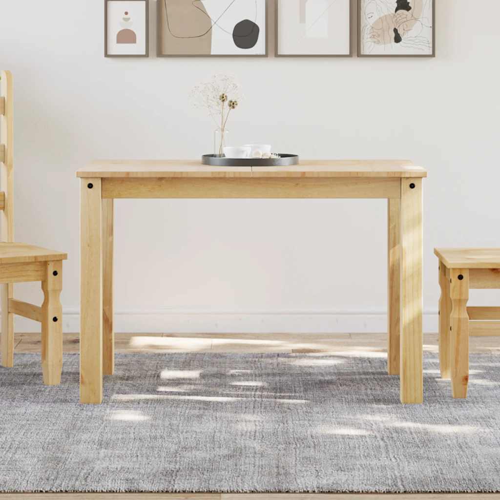 vidaXL Esstisch PANAMA 112x60x75 cm Massivholz Kiefer
