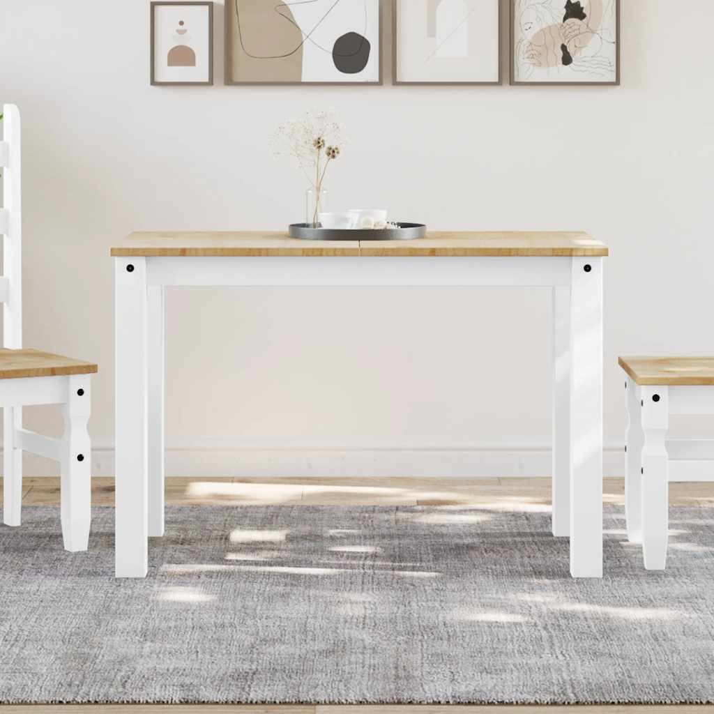 vidaXL Esstisch PANAMA 112x60x75 cm Massivholz Kiefer