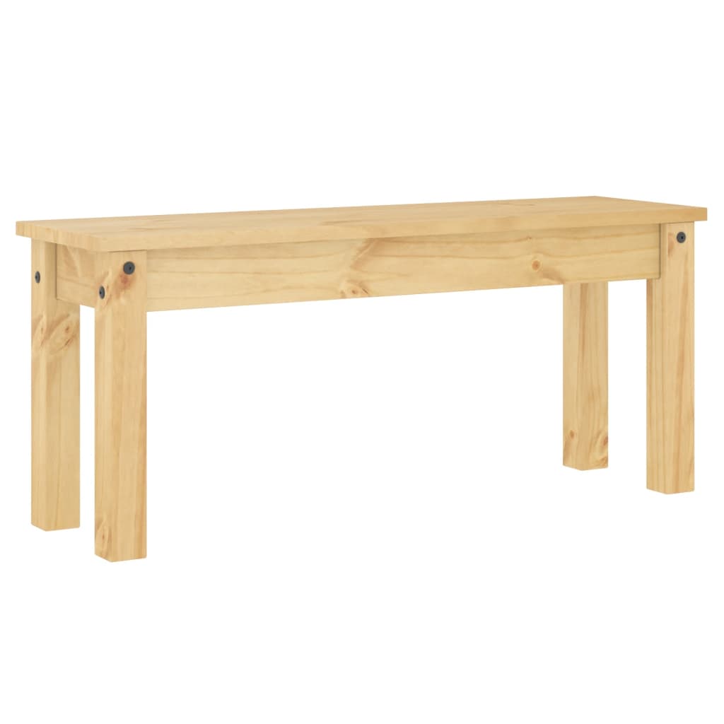 vidaXL Essbank PANAMA 105x30x45 cm Massivholz Kiefer