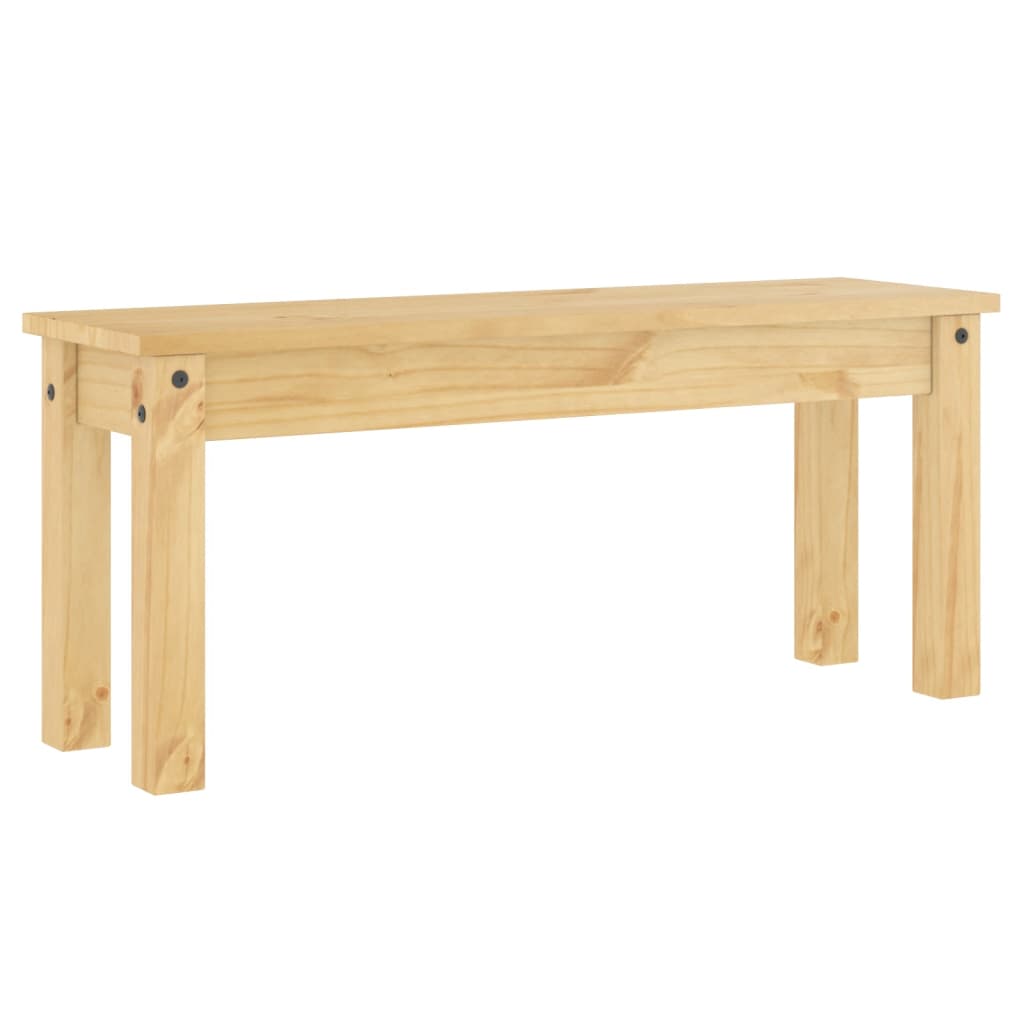 vidaXL Essbank PANAMA 105x30x45 cm Massivholz Kiefer
