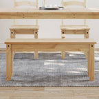 vidaXL Essbank PANAMA 105x30x45 cm Massivholz Kiefer