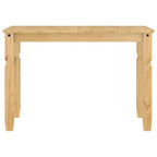 vidaXL Esstisch Corona 112x60x75 cm Massivholz Kiefer