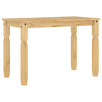 vidaXL Esstisch Corona 112x60x75 cm Massivholz Kiefer