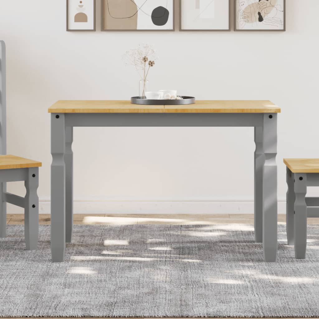 vidaXL Esstisch Corona 112x60x75 cm Massivholz Kiefer