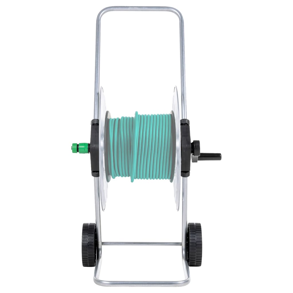 vidaXL Schlauchwagen für 60 m 1/2" Schlauch Stahl