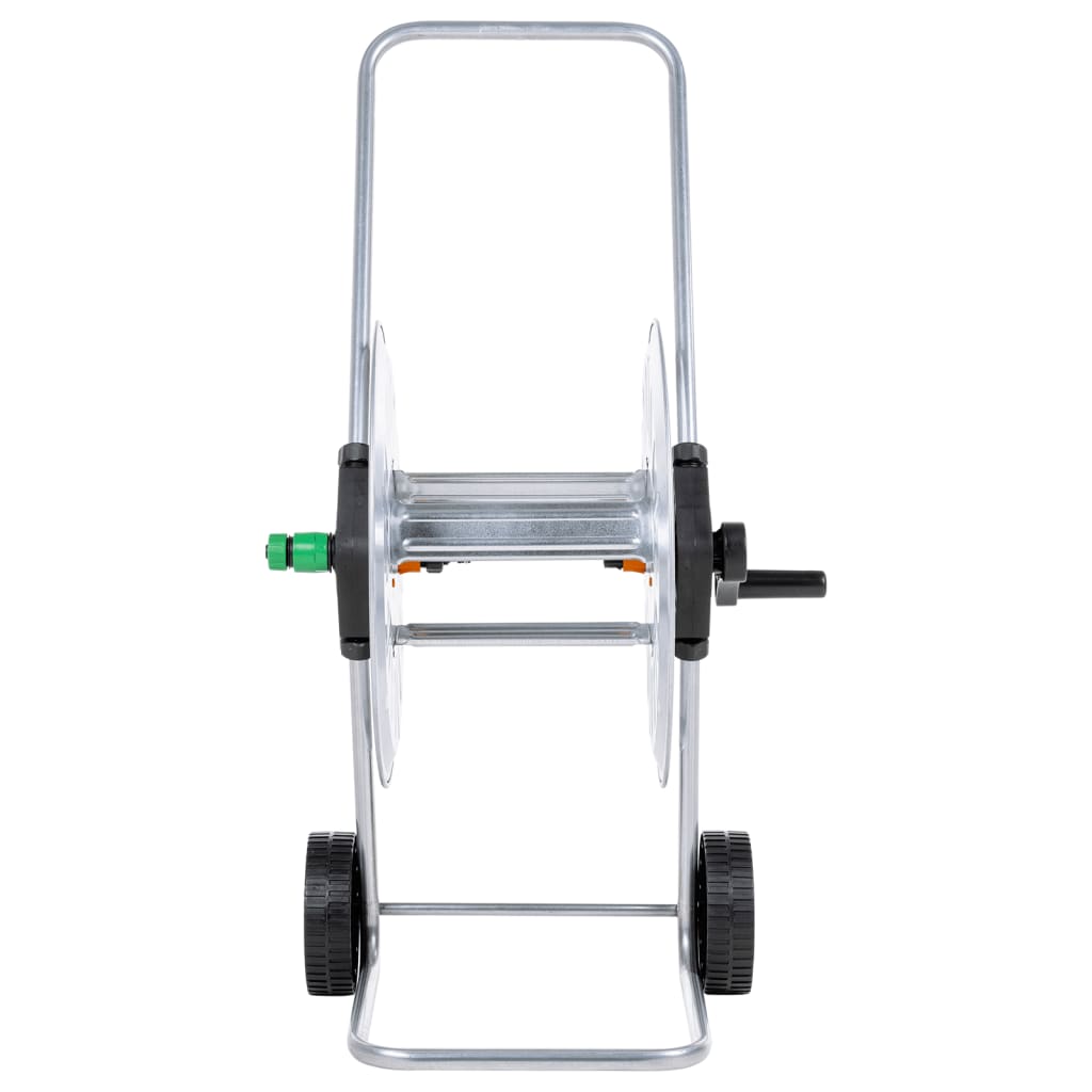 vidaXL Schlauchwagen für 60 m 1/2" Schlauch Stahl