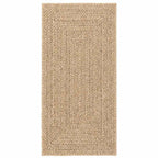 vidaXL Teppich ZIZUR 60x110 cm Jute-Optik Indoor und Outdoor