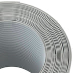 vidaXL Sichtschutzstreifen 10 Stk. Hellgrau 252,5x19 cm PVC