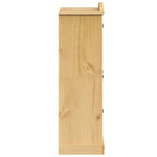 vidaXL Kleiderschrank „Corona“ 101x52x170 cm Massivholz Kiefer