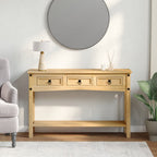 vidaXL Konsolentisch "Corona" 114x34,5x73 cm Massivholz Kiefer