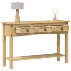 vidaXL Konsolentisch "Corona" 114x34,5x73 cm Massivholz Kiefer