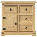vidaXL Sideboard Corona 80x40x75 cm Massivholz Kiefer