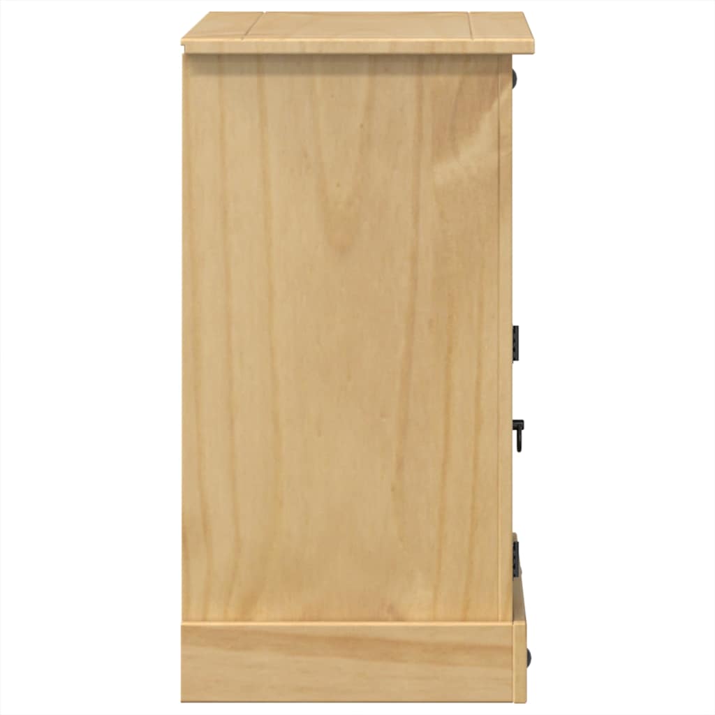vidaXL Sideboard Corona 80x40x75 cm Massivholz Kiefer