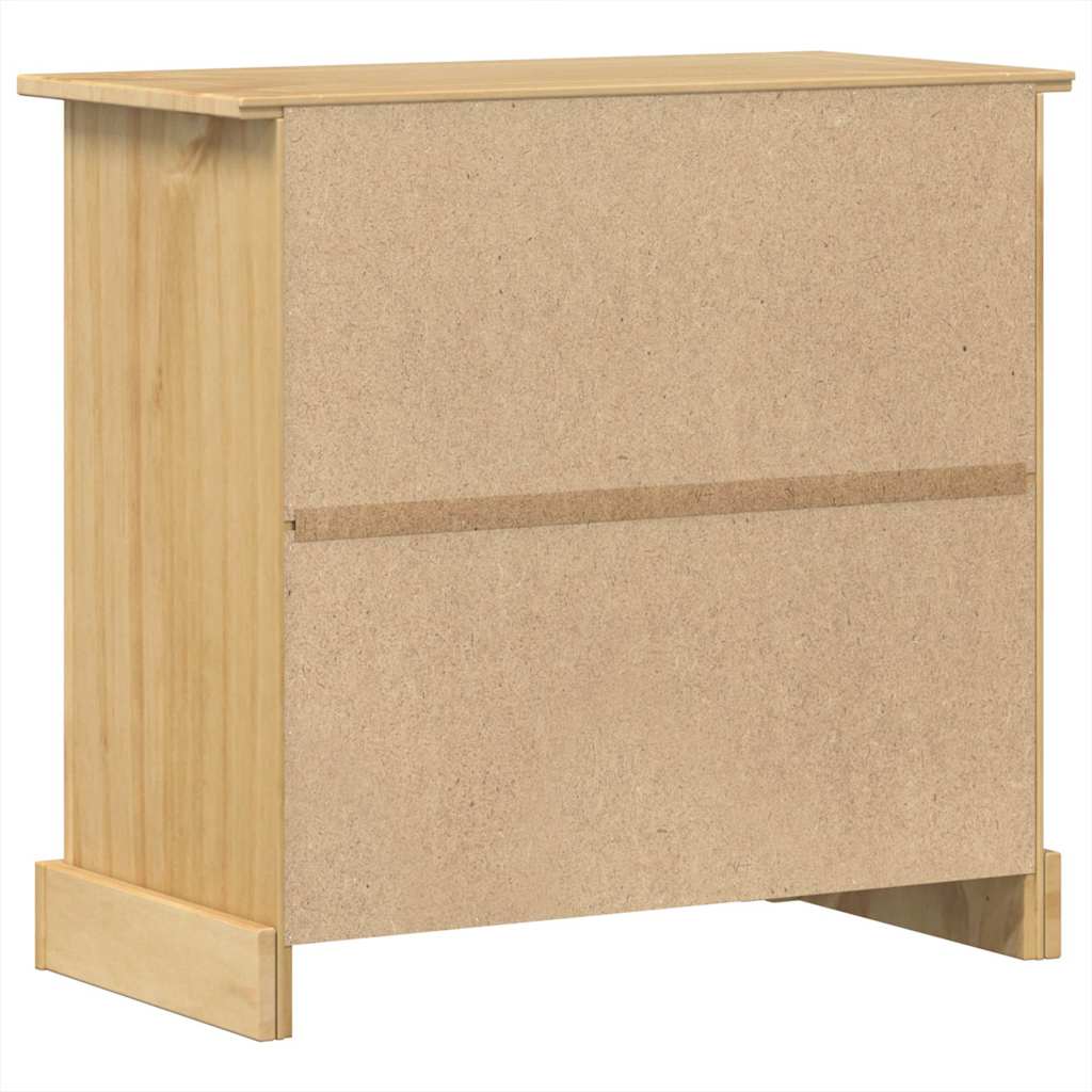 vidaXL Sideboard Corona 80x40x75 cm Massivholz Kiefer